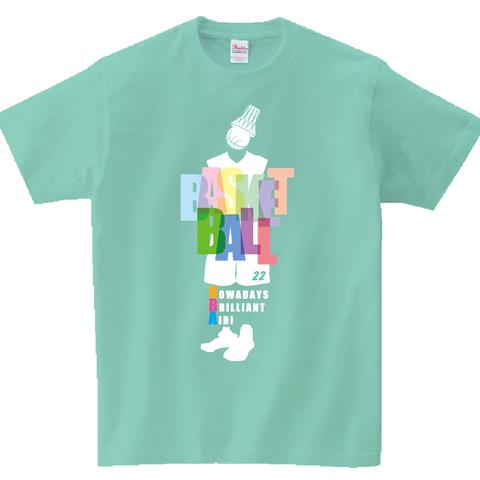 バスケット　名入れ　Tシャツ　