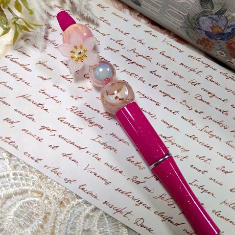 桜のカスタムボールペン