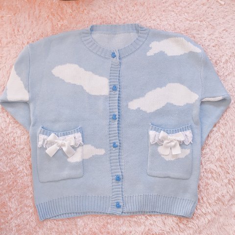 ☁️お空のクマチャンカーディガン☁️