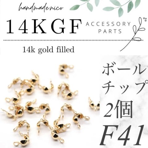 【F41】14kgf ボールチップ2個4mm