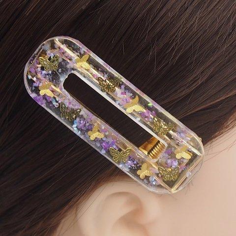 妖ひらり、蝶ひらり【ヘアクリップ】