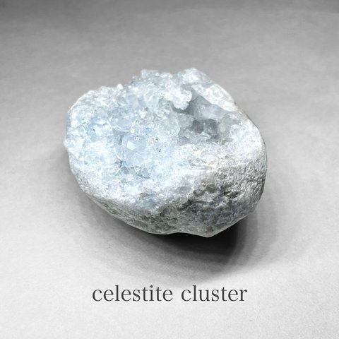 Celestite cluster / セレスタイトクラスター K