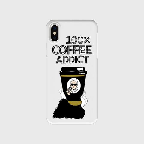 for iPhone ◇【Coffee Addict】クリアケース【受注生産】