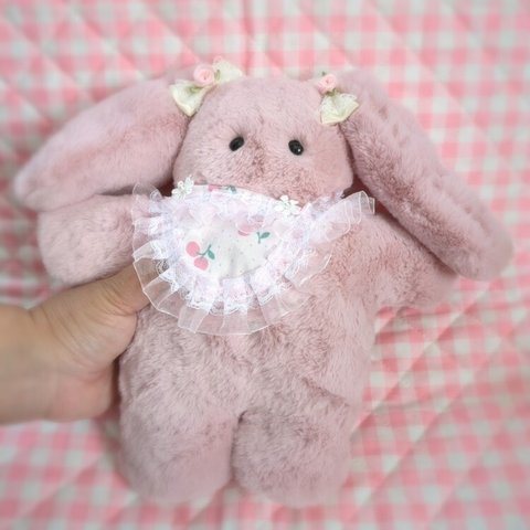 1.癒しのもふりんままうさたん♡ぬいぐるみ　ハンドメイド　たれ耳うさぎ