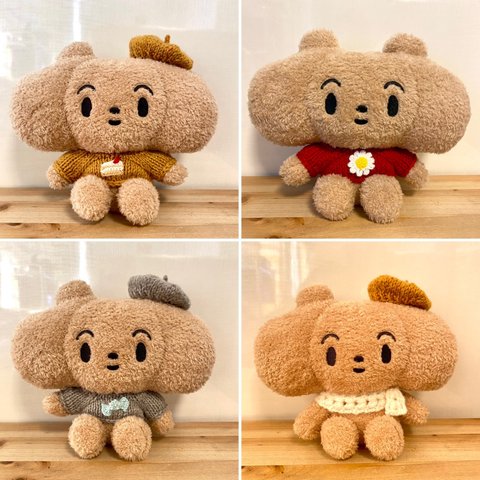 【限定販売🐻】新ぽくぽくのモチーフニット🍰🌼🍬