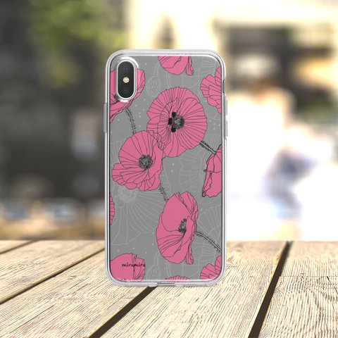 クラシックanemone iPhoneケース androidケース ハードケース flow510