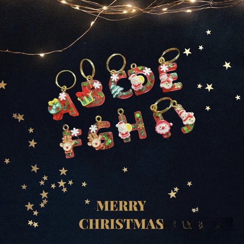 ˚✨️ christmas🎄.* ペット用チャーム アクセサリー A〜J