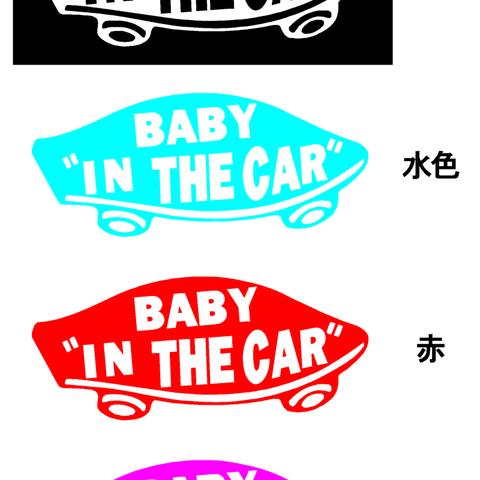 vansっぽいステッカー　baby in car スケーター　サーファー