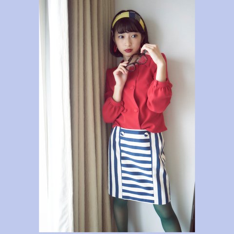 「plein soleil」retro skirt irene