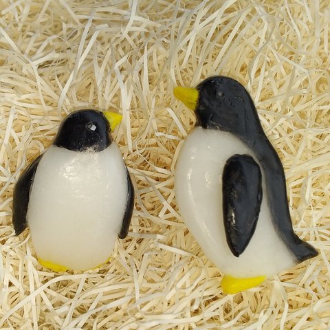 鳥シリーズ　ペンギン🐧のブローチ