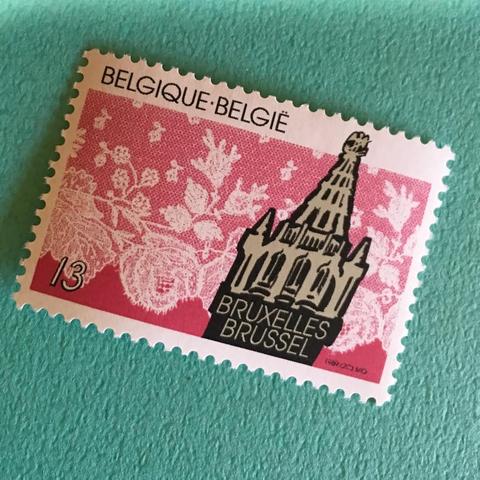 ちいさなartmuseum　belgium　stamp　