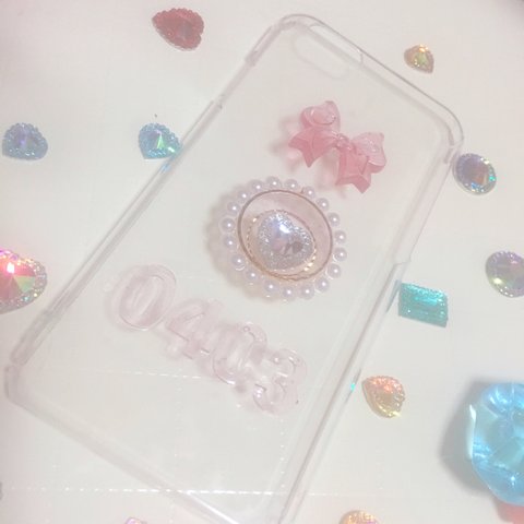 【世界に一つだけ】オリジナルガーリーiphoneケース