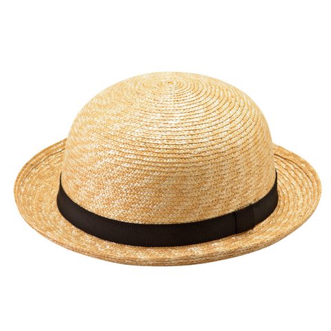 ルナ 麦わら セーラー帽子 子供用 ストローハット 帽子 52cm [UK-H010-SBK52]
