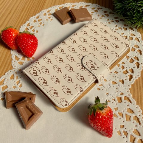 ツチノコ スマホケース★いちごチョコ★iPhone★今だけ送料無料！