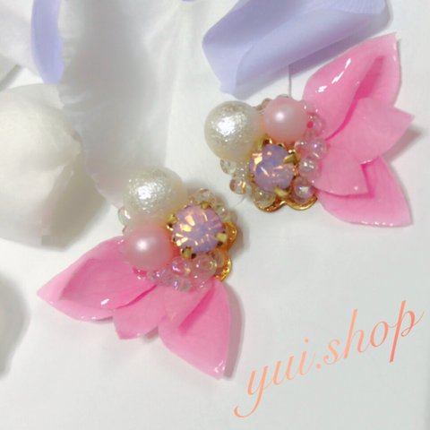 cherry blossoms earrings