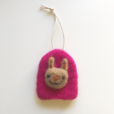  keycase    　bunny  　cherrypink