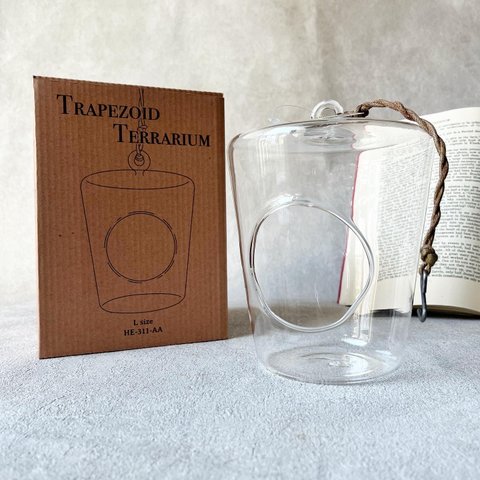 ガラス製ハンギングポット♡エアプランツ　テラリウム　コケリウム　観葉植物　植木鉢