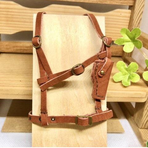 森き　サスペンダーホルスターベルト　miniature belt.