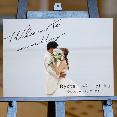 ウェルカムボード　結婚式　111