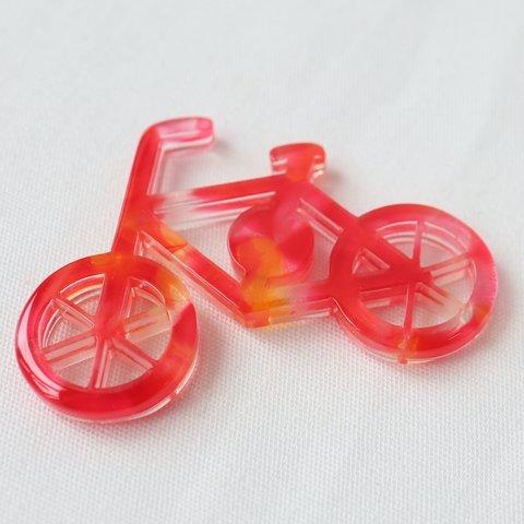 Bicycleピンズ　レッド