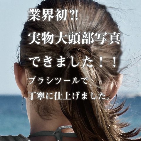 二種類以上のご購入で一枚サービス！　着画に便利　撮影　モデル　ヘアアクセサリー作家様向け　実物大　頭部　イラスト