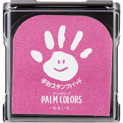 スタンプパッド ももいろ PALM COLORS シヤチハタ