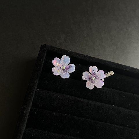 桜リング＆イヤカフセット商品💜