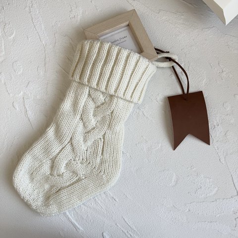 モコモコ　靴下🧦　ミニサイズ　クリスマスオーナメント