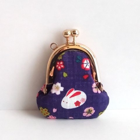 小さいがま口：豆姫：ちっちゃいがま口：littlie purse 273：かわいいがまぐち：小さな財布