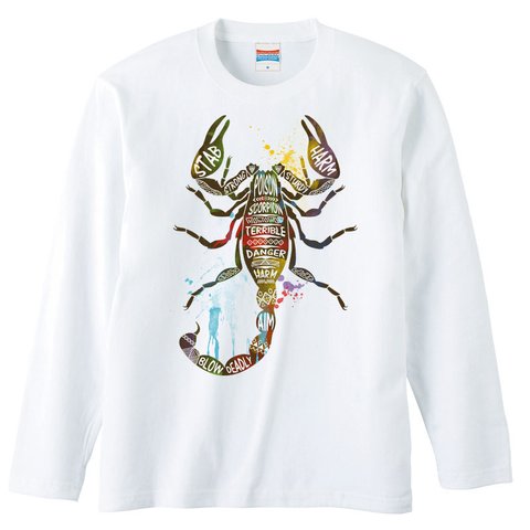 [ロングスリーブTシャツ] scorpion