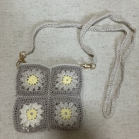 ハンドメイド かぎ編みバッグ キッズ用