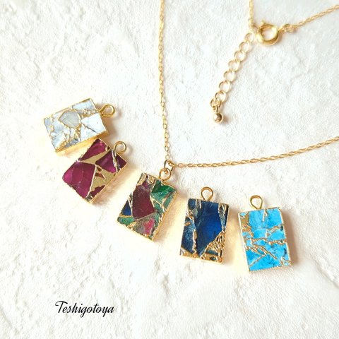 copper　turquoise　necklace　コッパーターコイズ　ネックレス