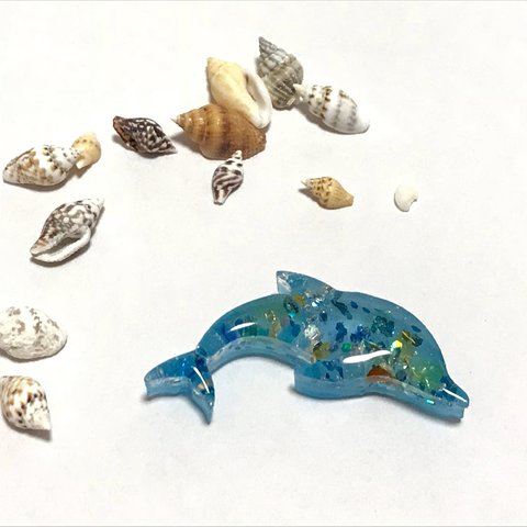 【ハンドメイド】イルカの置き物