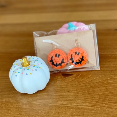 ハロウィンニコちゃん☆ピアス