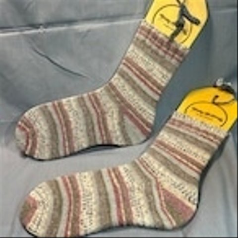 手編みの靴下M（23㎝〜25㎝）サイズ