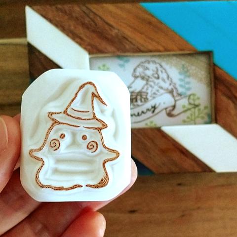 【再販】くるくるほっぺハロウィンはんこ⑤