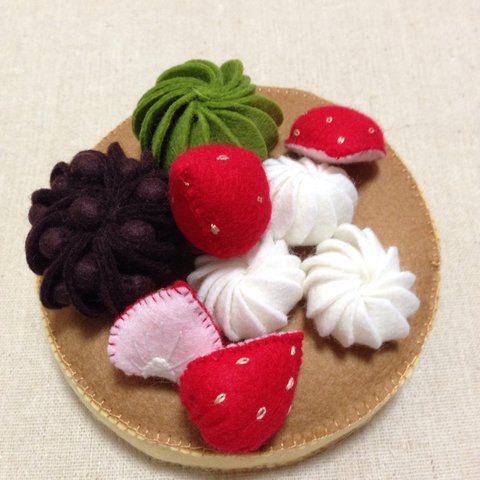 スフレパンケーキ♪デコレーションセット