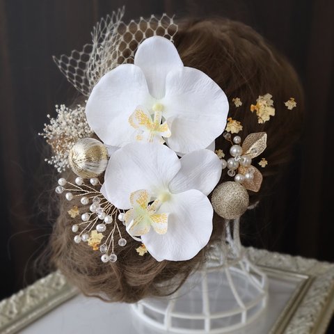 結婚式、卒業式、成人式髪飾り◆2022 fleur bijou シリーズ