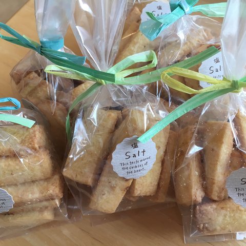 ぬちまーす（沖縄自然塩）使用 塩バタークッキー