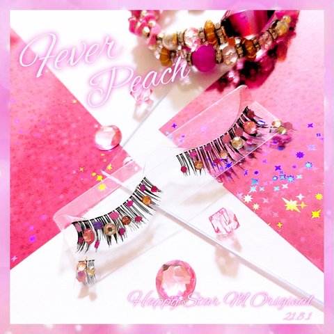 ❤感謝品★Fever Peach★partyまつげ フィーバー ピーチ★送無料●即買不可