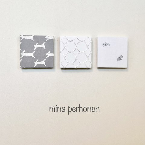 mina perhonen  ミナペルホネン ファブリックパネル 3点セット