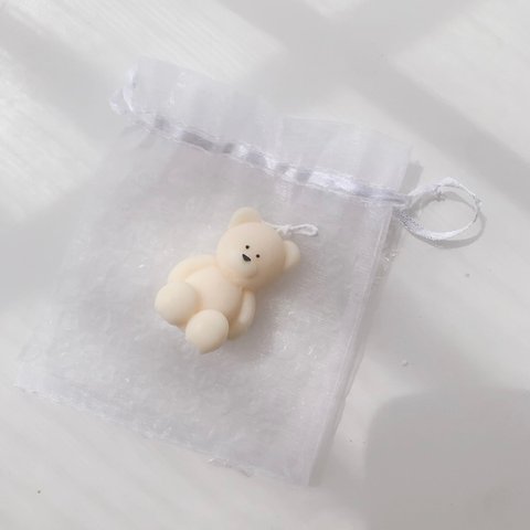 〜 mini bear candle〜　韓国キャンドル ミニくま 