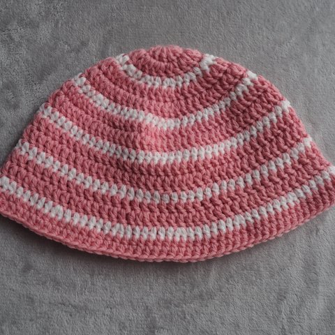 crochet hat クロシェハット bucket hat  クラッシャーハット