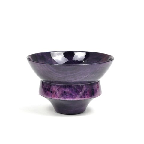 ■　SAKE CUP Colorful パープル　ＳＲ-1189（１点物）