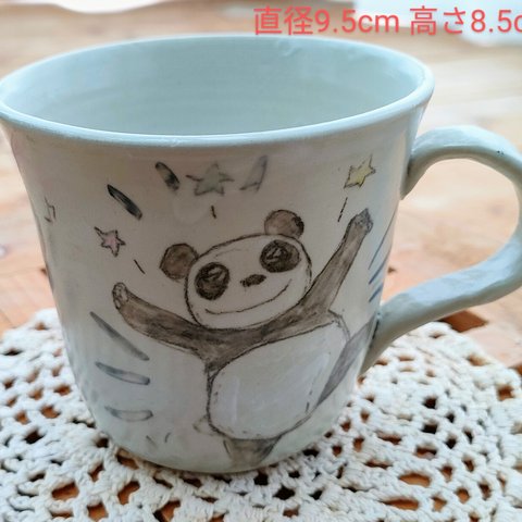 R5032  お茶目なパンダマグカップ