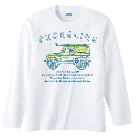 [ロングスリーブTシャツ] shoreline