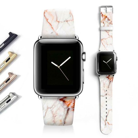 【Marble】Apple Watch アップルウォッチ バンド ファッション ベルト 交換 ベルト 053