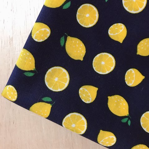 【スケアー54×50】lemon・ネイビー