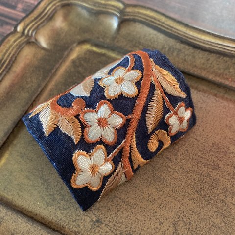 【SALE】刺繍リボン　ポニーフック04