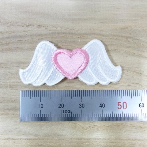 【3個セット】　ワッペン　天使の羽　-734
